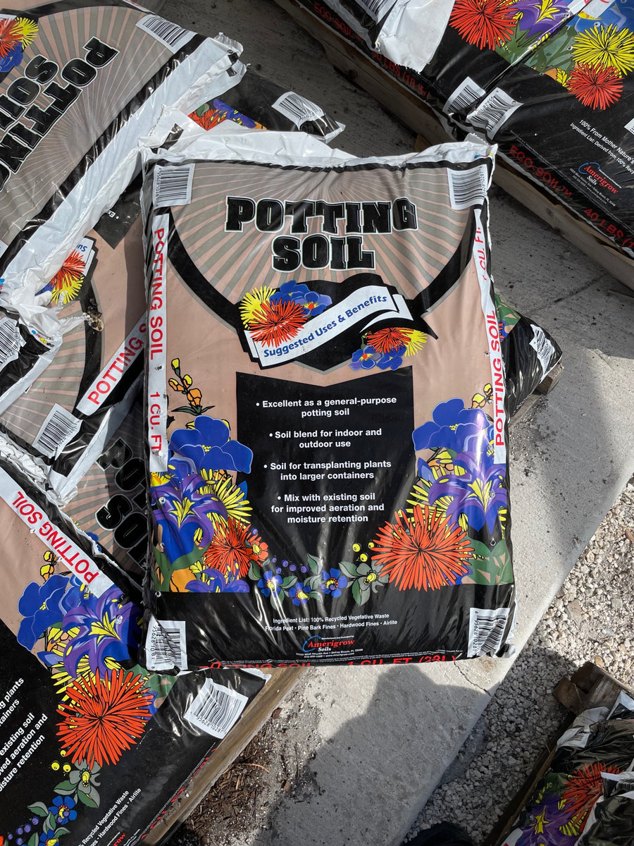 Potting Soil Bagged 1 cu. ft. Soil Collection A1ASOD A1A Sod Sand