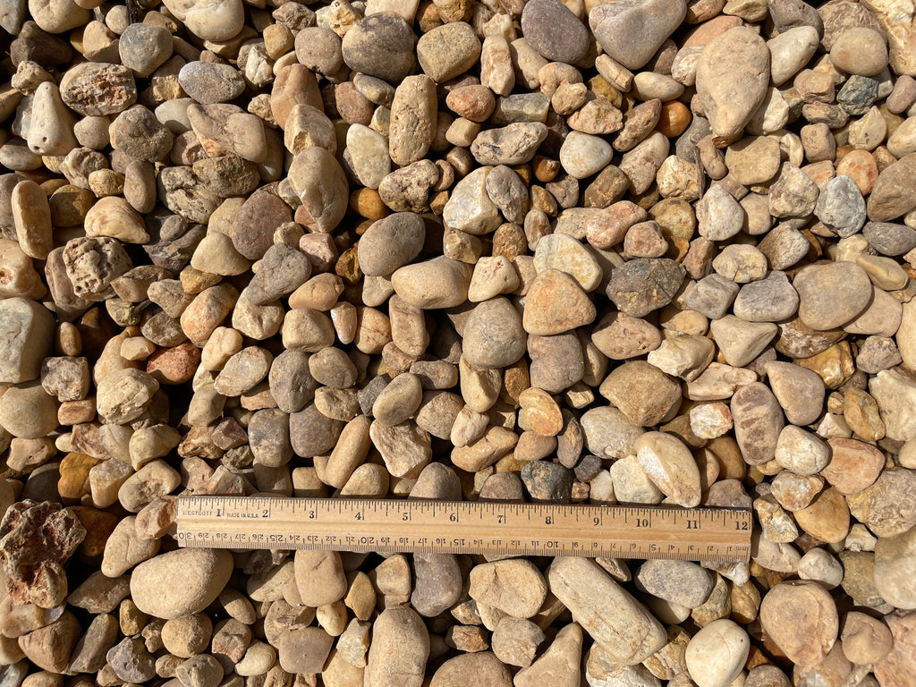 Large Brown River Rocks - Enhance Your Outdoor Spaces – A1A Sod Sand Soil