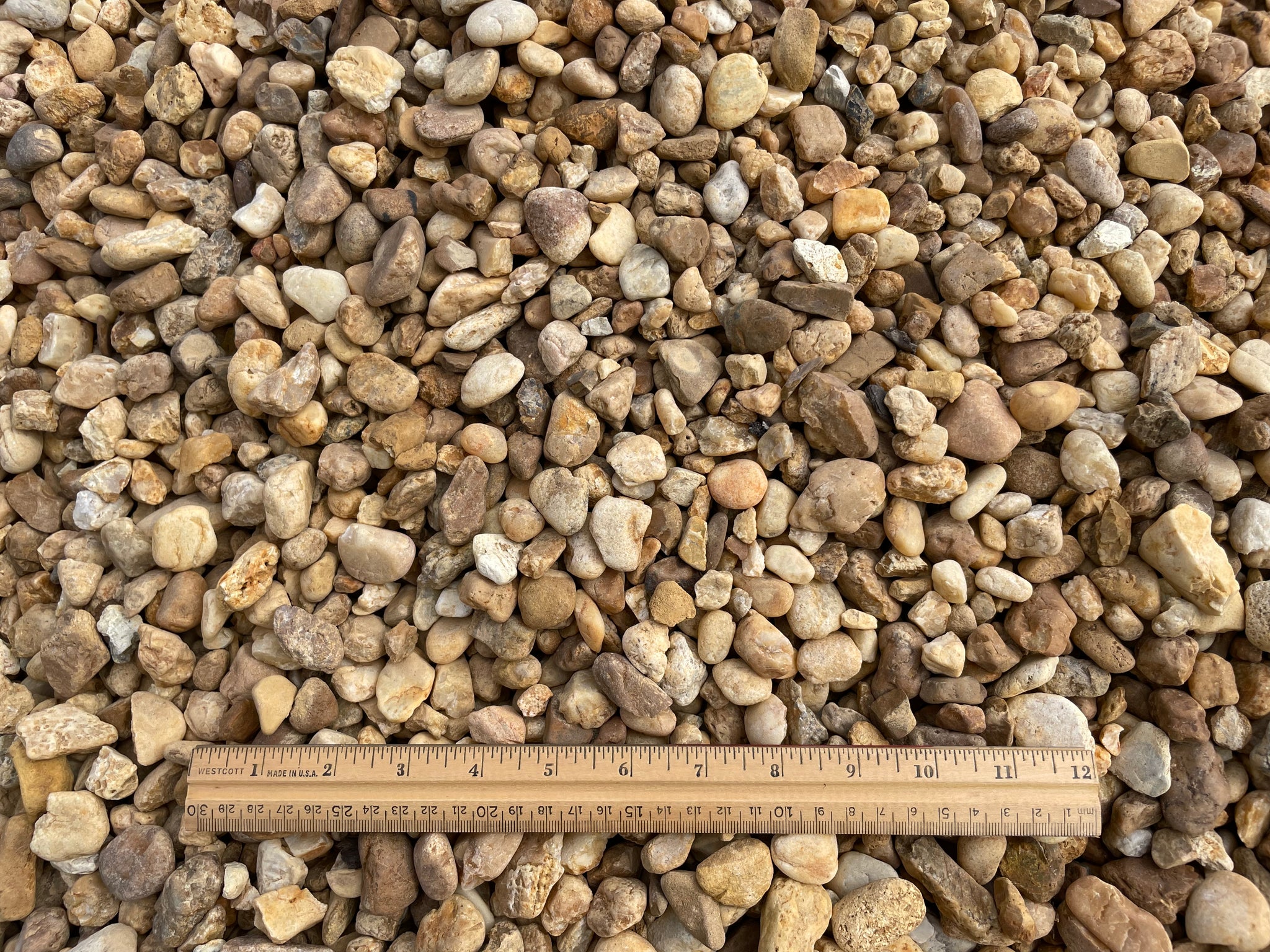 Medium Brown River Rocks - Natural Beauty for Landscaping – A1A Sod ...